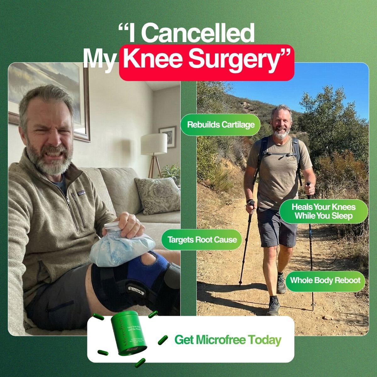 MicroFree Knee Surgery Support