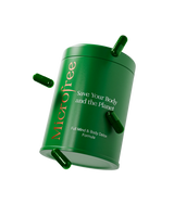 MicroFree Daily Detox inflammation relief supplement bottle with capsules beside it